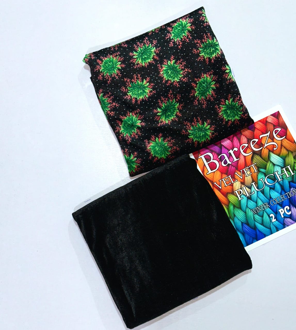 2pc VELVET PLUCHI