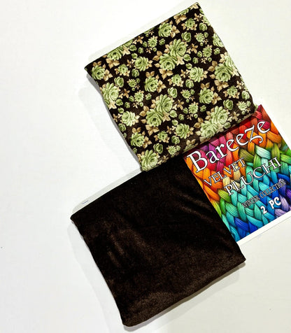 2pc VELVET PLUCHI