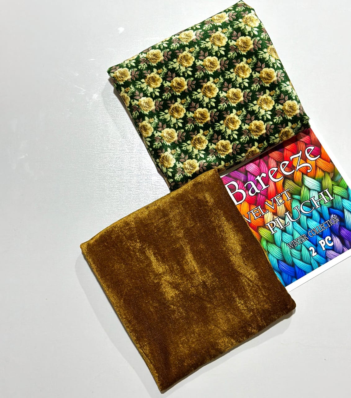 2pc VELVET PLUCHI