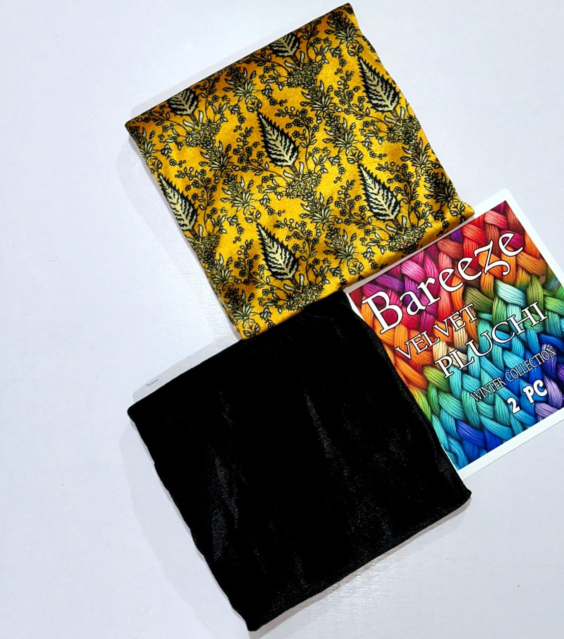 2pc VELVET PLUCHI