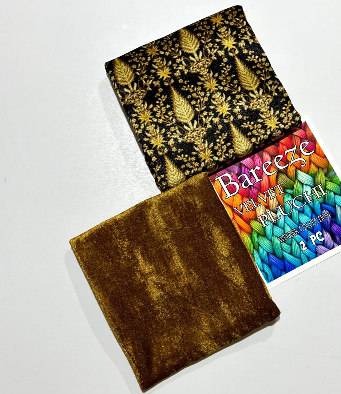 2pc VELVET PLUCHI
