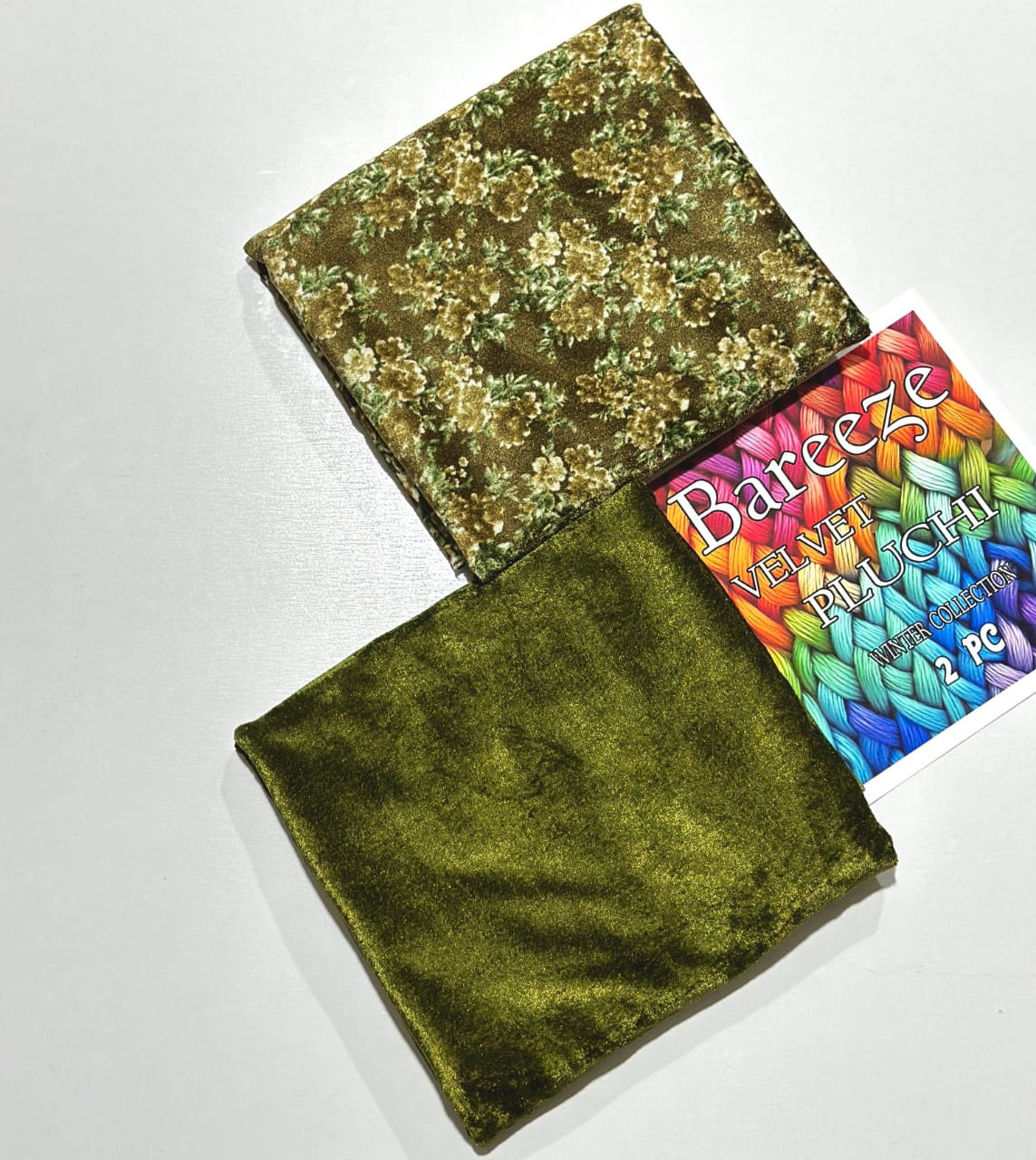 2pc VELVET PLUCHI