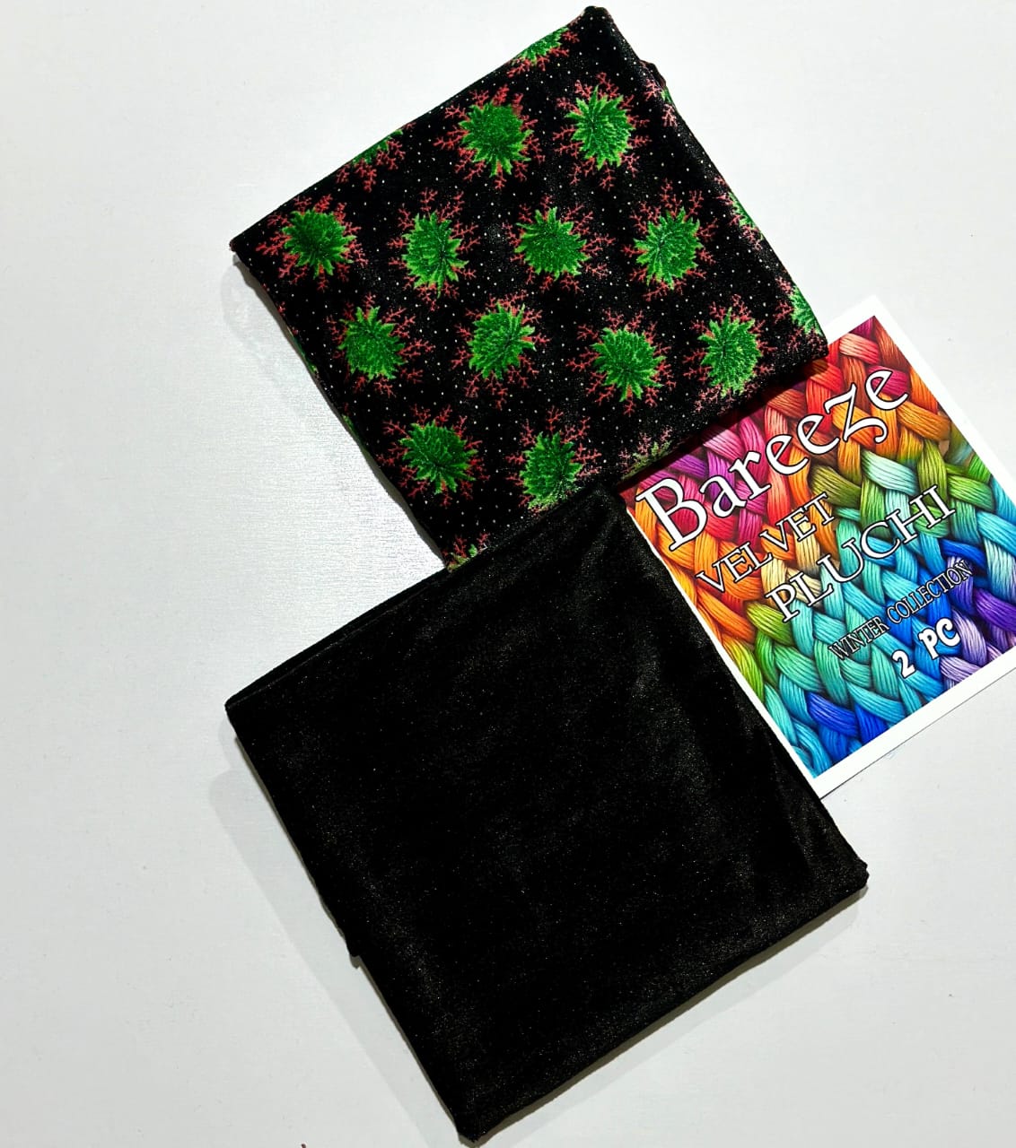 2pc VELVET PLUCHI
