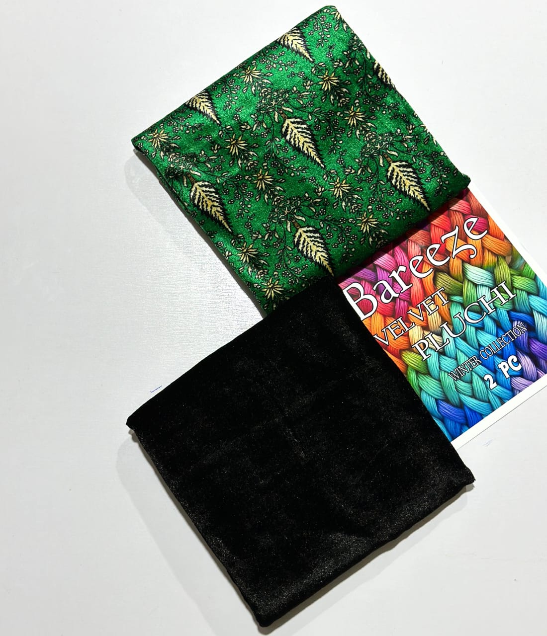 2pc VELVET PLUCHI