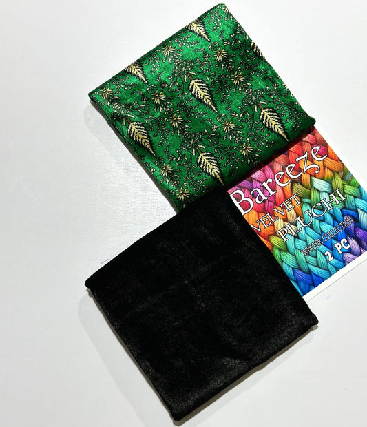 2pc VELVET PLUCHI
