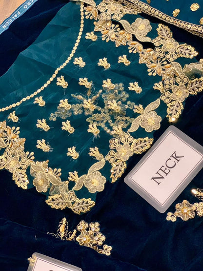 Baroque Velvet Embroidered
