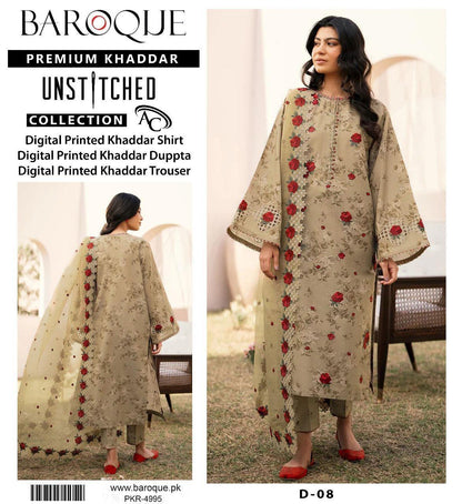 3pc  KHADDAR