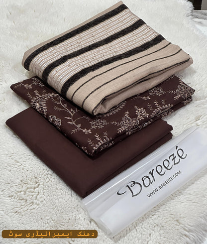 3pc BAREEZE  DHANAK