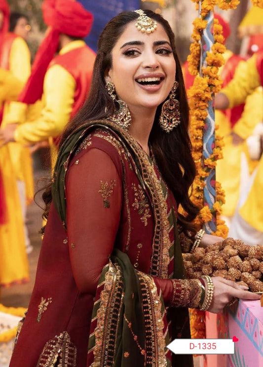 wedding embroidered