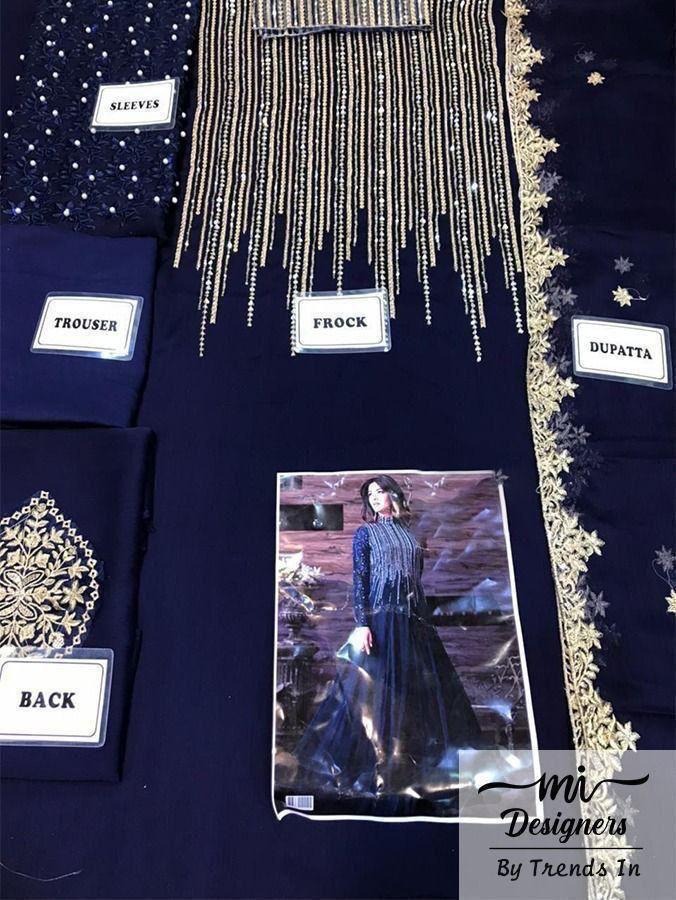 :Indian chiffon maxi