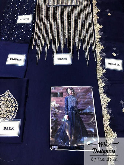 :Indian chiffon maxi