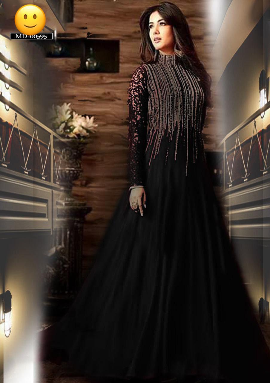 :Indian chiffon maxi