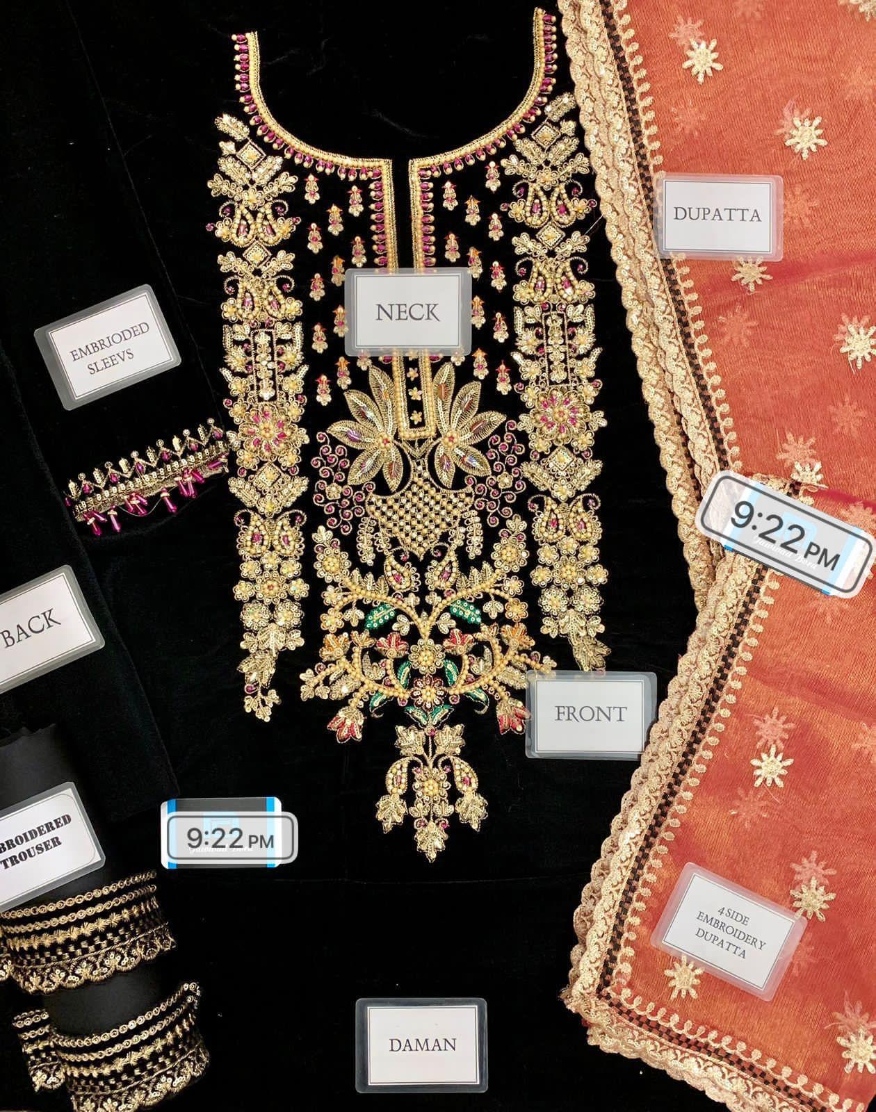 BAROQUE CHANTALEE Velvet 9000