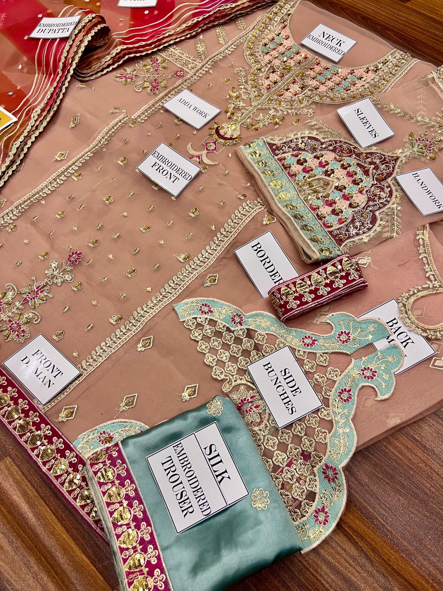 Front Sequence Embroidered