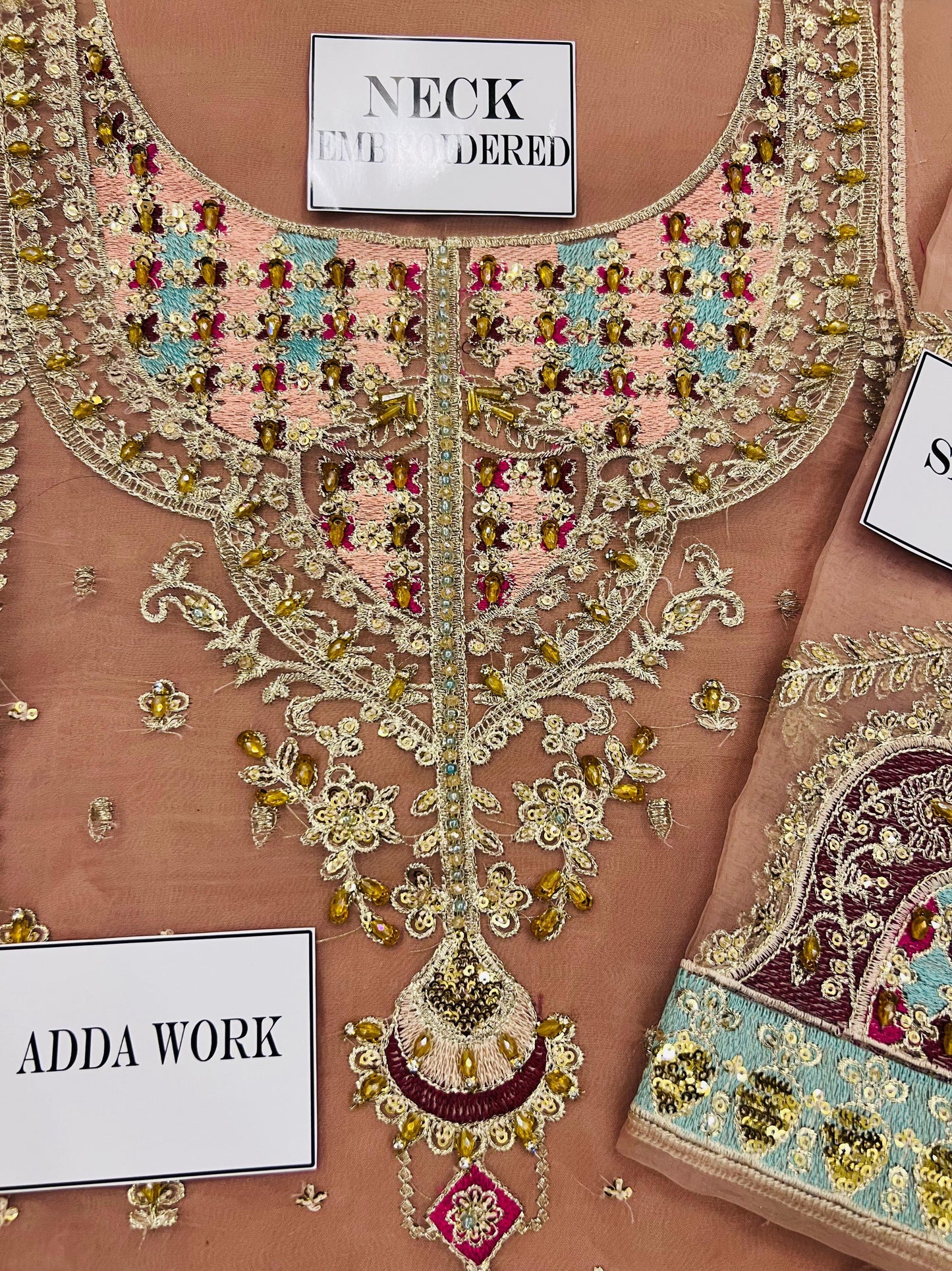 Front Sequence Embroidered