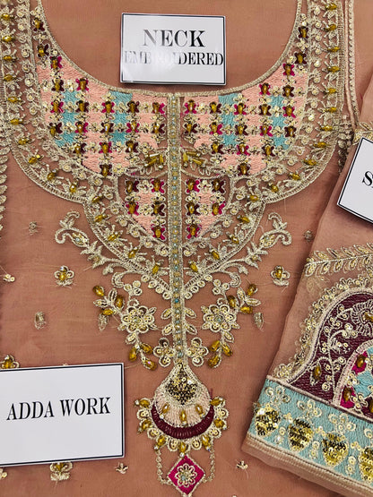 Front Sequence Embroidered