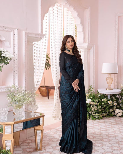 SARRI *Asim jofa CHANDANI LUXERY CHIFFON