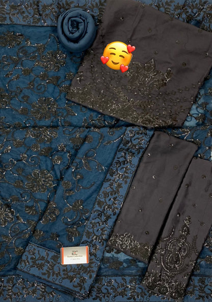 SARRI *Asim jofa CHANDANI LUXERY CHIFFON