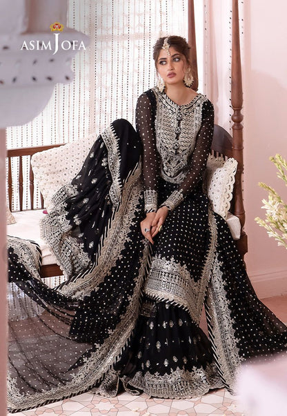 Asim jofa  CHANDANI LUXERY CHIFFON