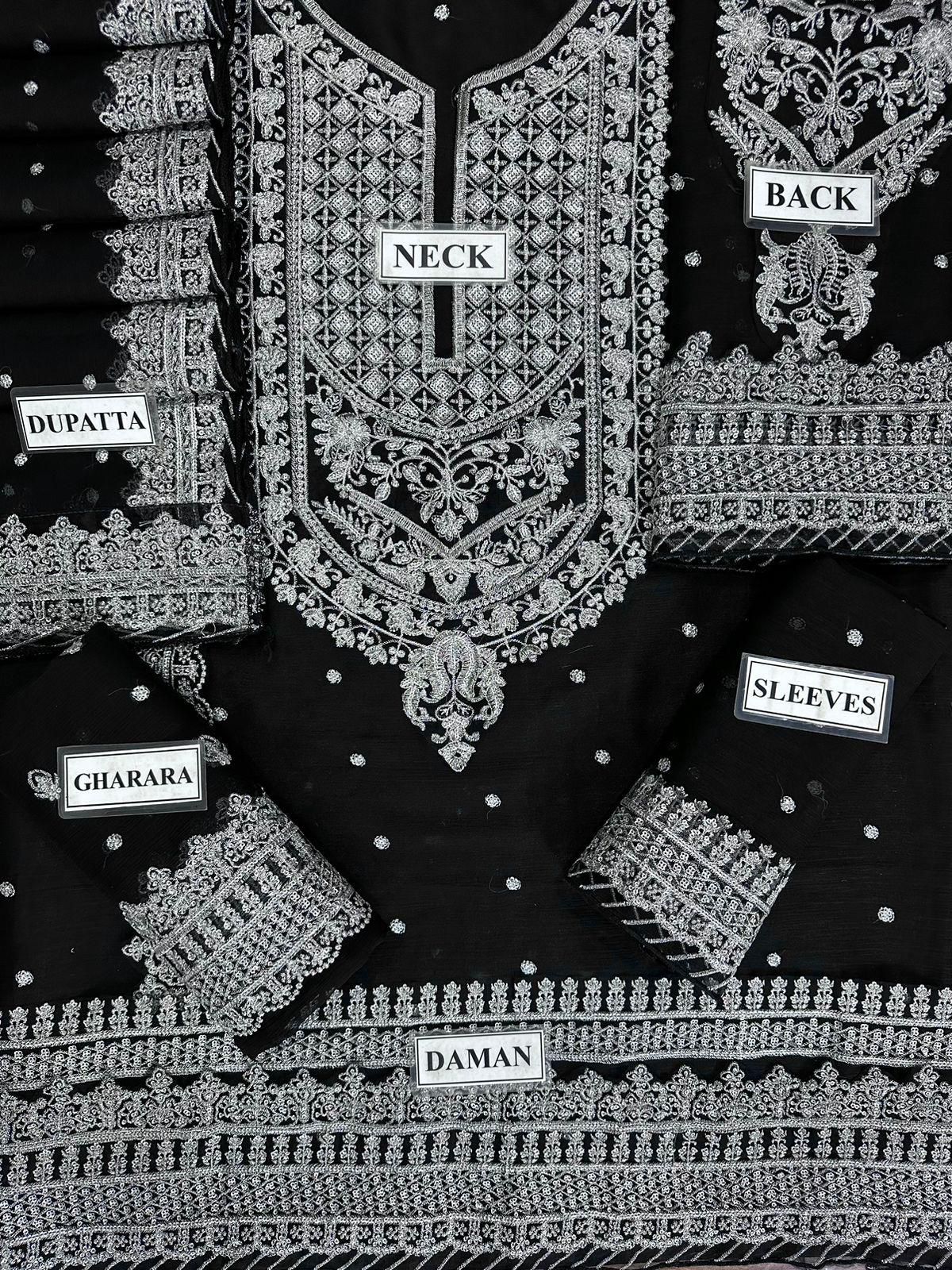 Asim jofa  CHANDANI LUXERY CHIFFON