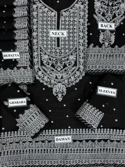 Asim jofa  CHANDANI LUXERY CHIFFON