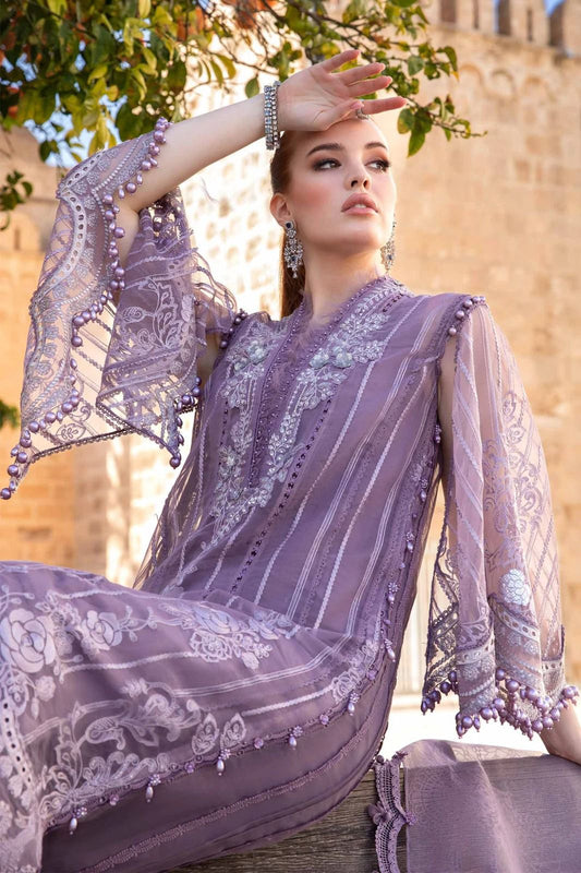 MARIA B Cotton & Organza