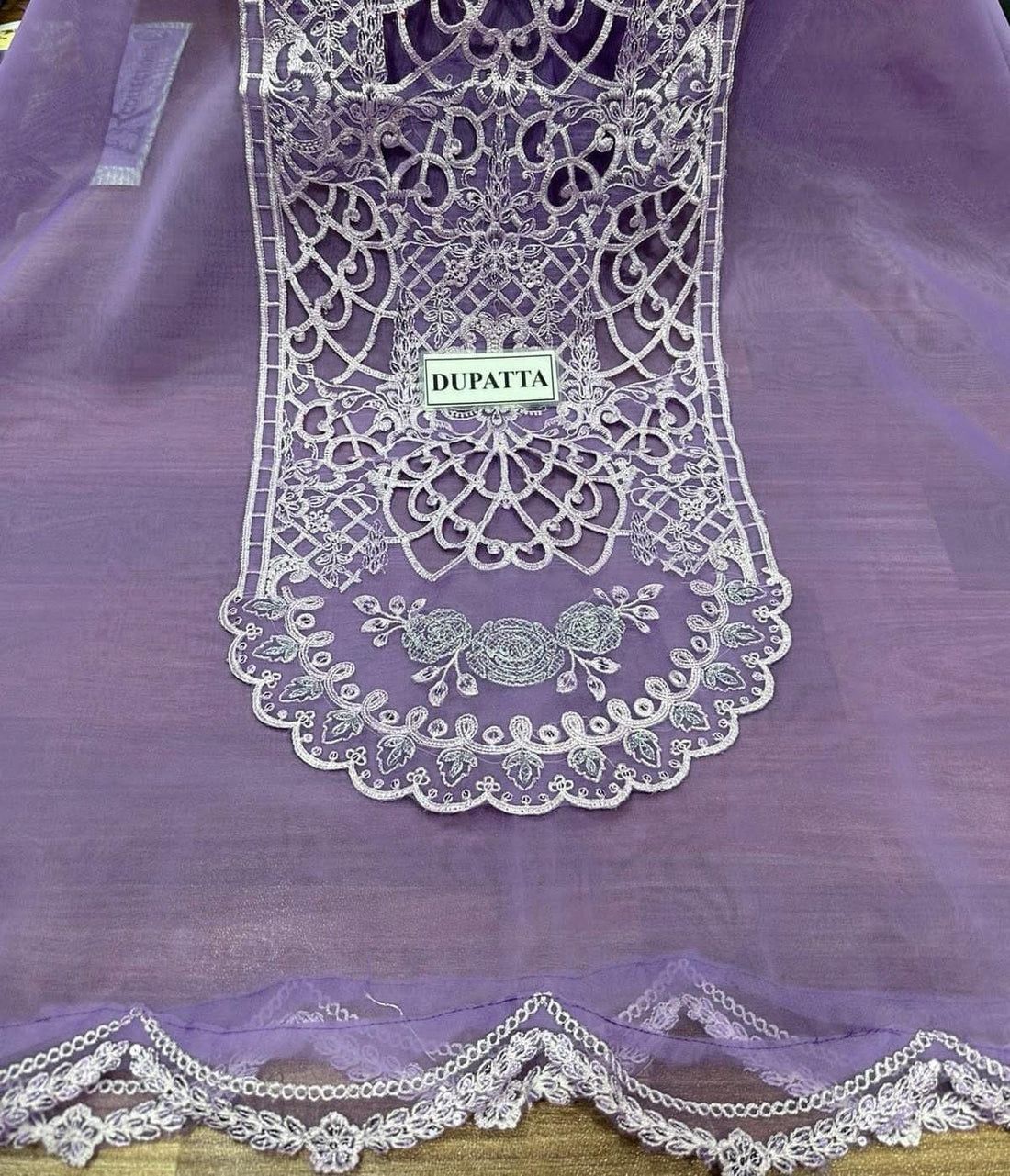 MARIA B Cotton & Organza