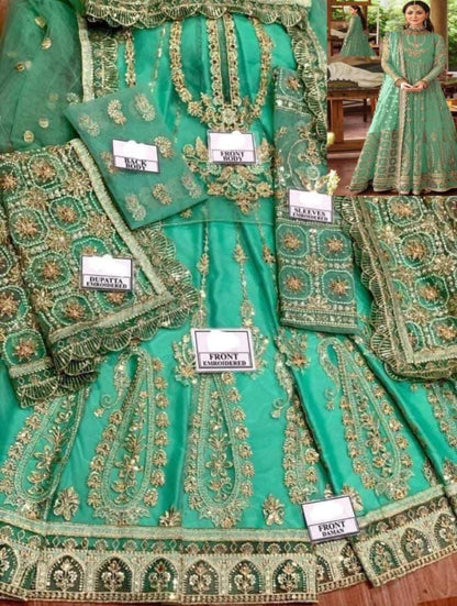 AFROZEH net maxi embroidered hand