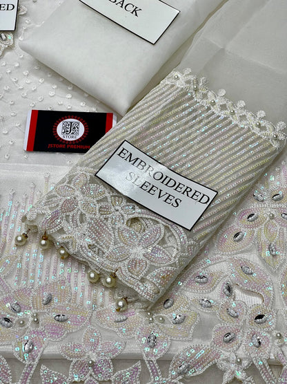 BAROQUE CHANTELLE ORGANZA EMBROIDERED