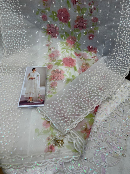 BAROQUE CHANTELLE ORGANZA EMBROIDERED