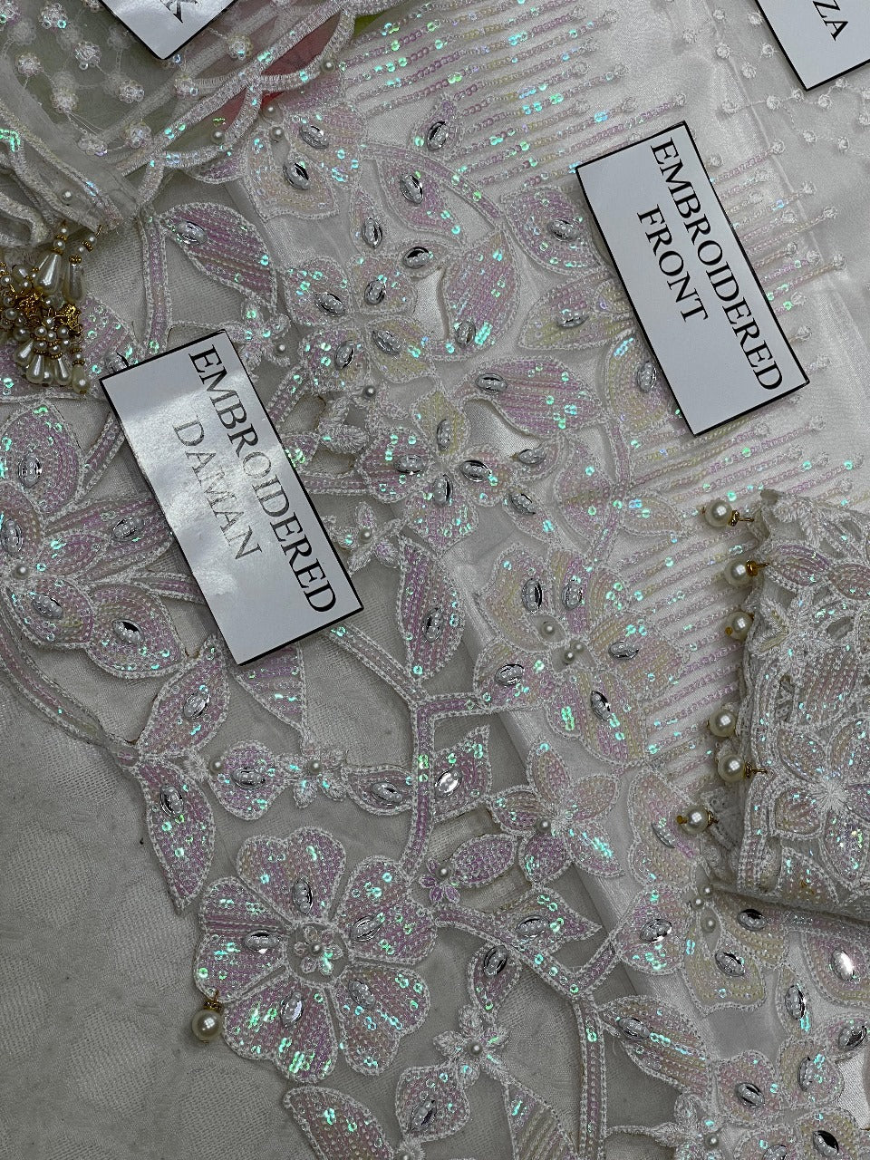 BAROQUE CHANTELLE ORGANZA EMBROIDERED