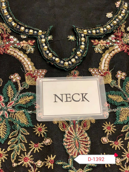 Baroque Heavy Embroidered Addawork