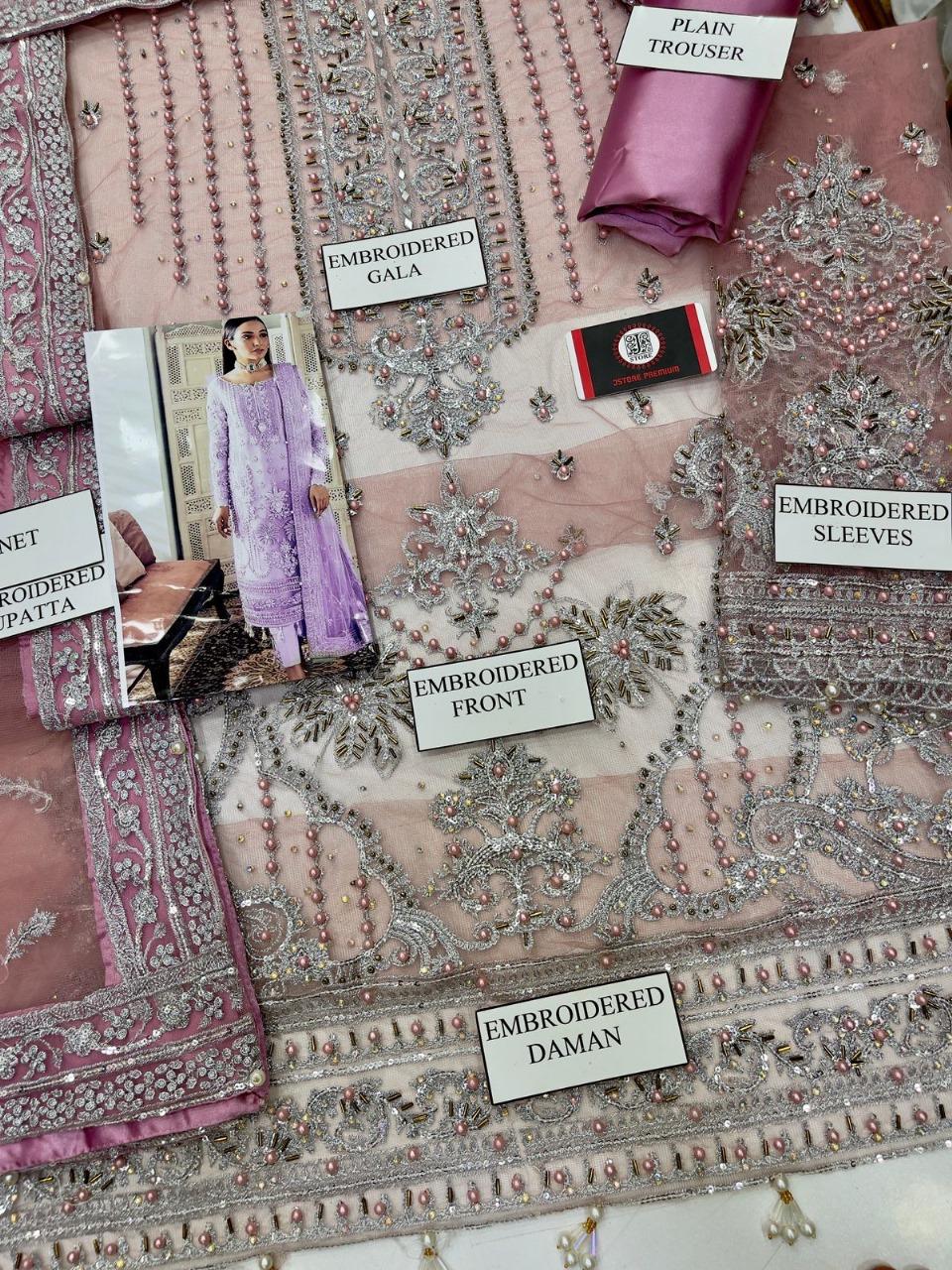 GULAAL WEDDING WEAR MASTER QUALITY DRESS
