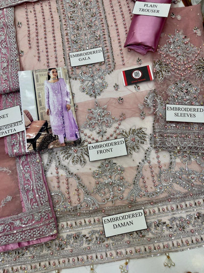 GULAAL WEDDING WEAR MASTER QUALITY DRESS