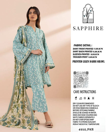 3pc SAPHIRE  BRAND
