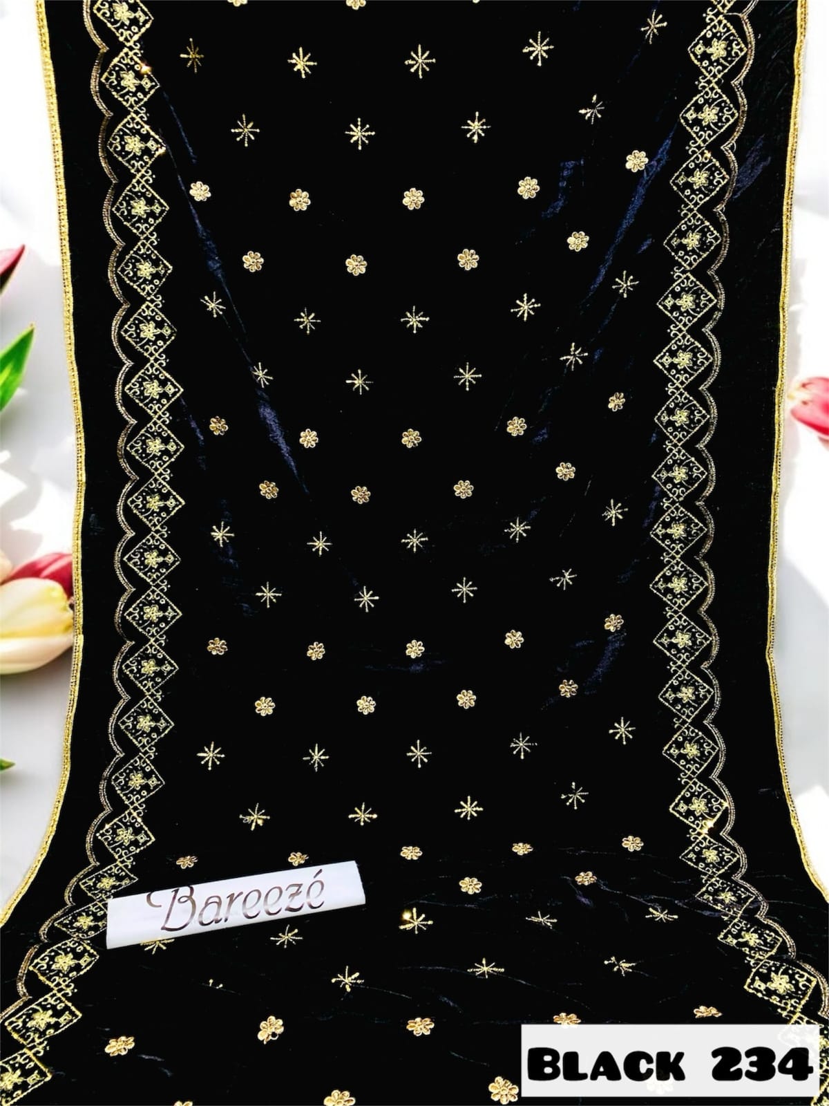 Winter Velvet Shawls