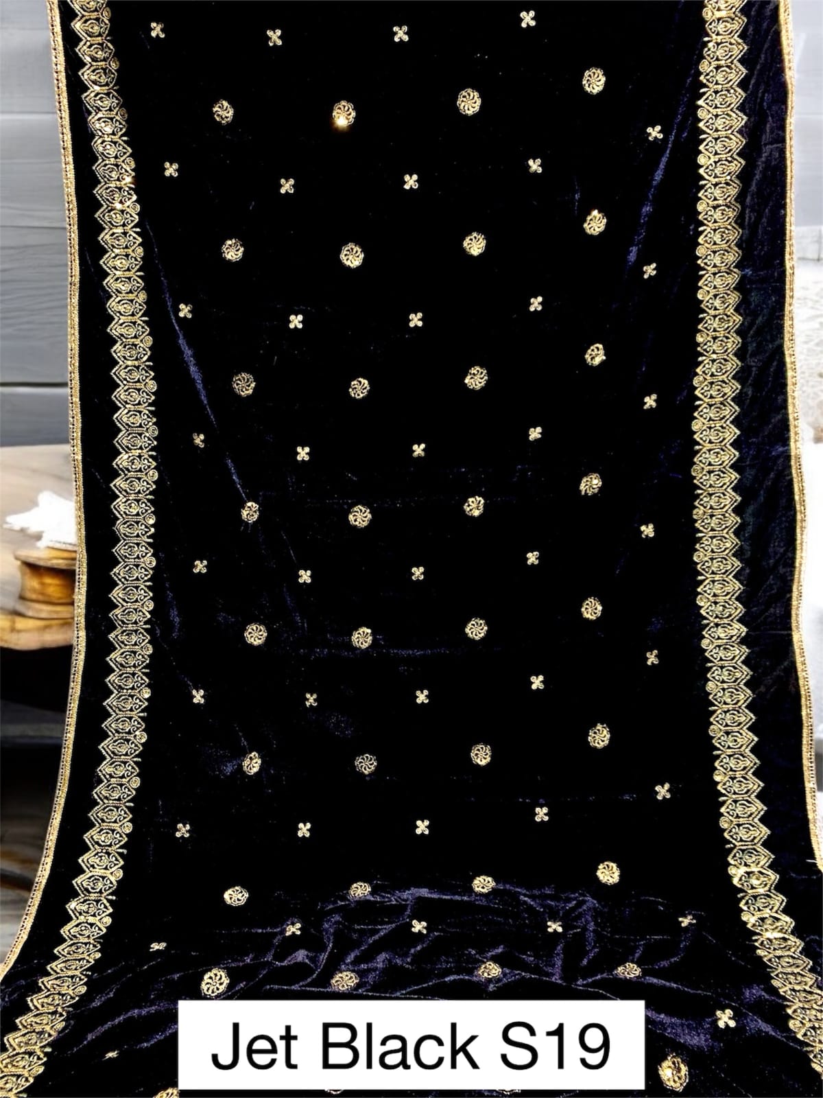 Winter Velvet Shawls