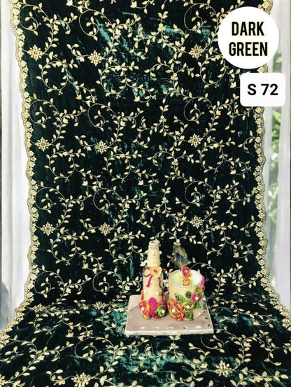 Winter Velvet Shawls