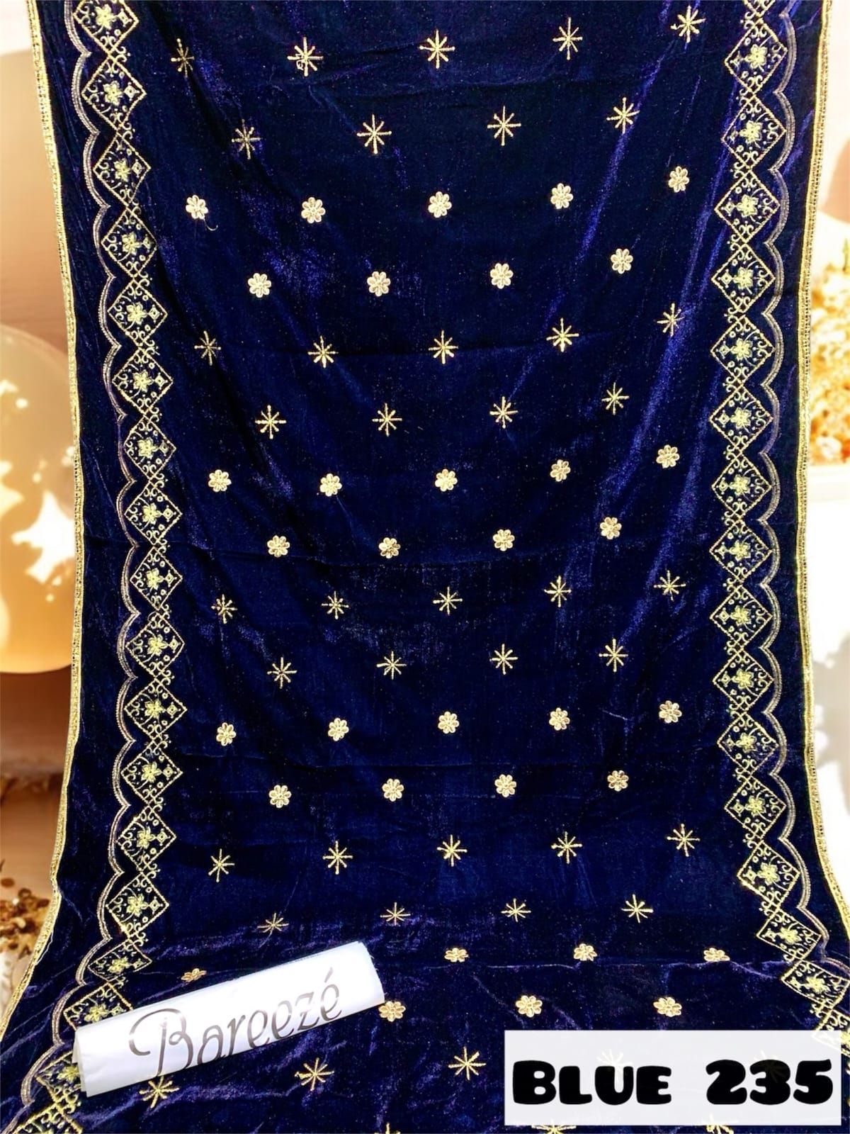 Winter Velvet Shawls