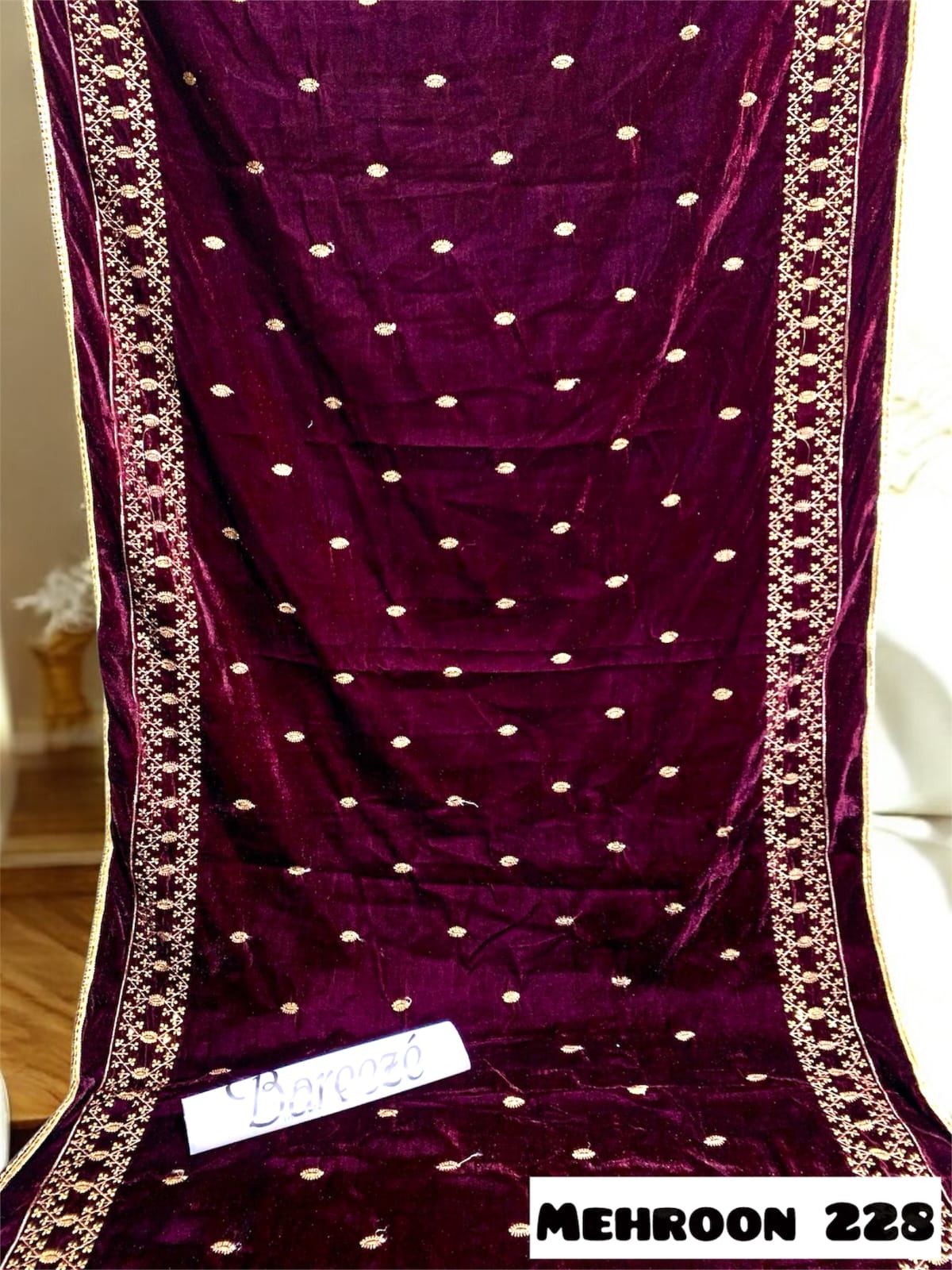 Winter Velvet Shawls