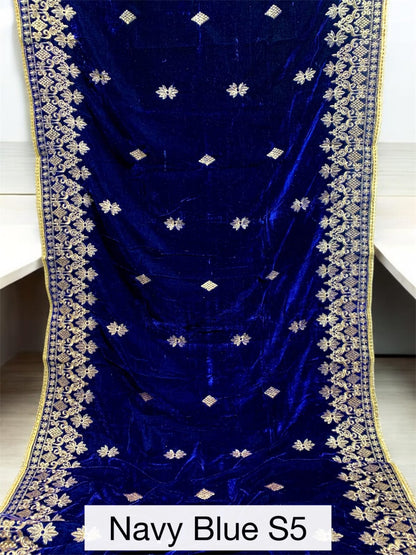 Winter Velvet Shawls