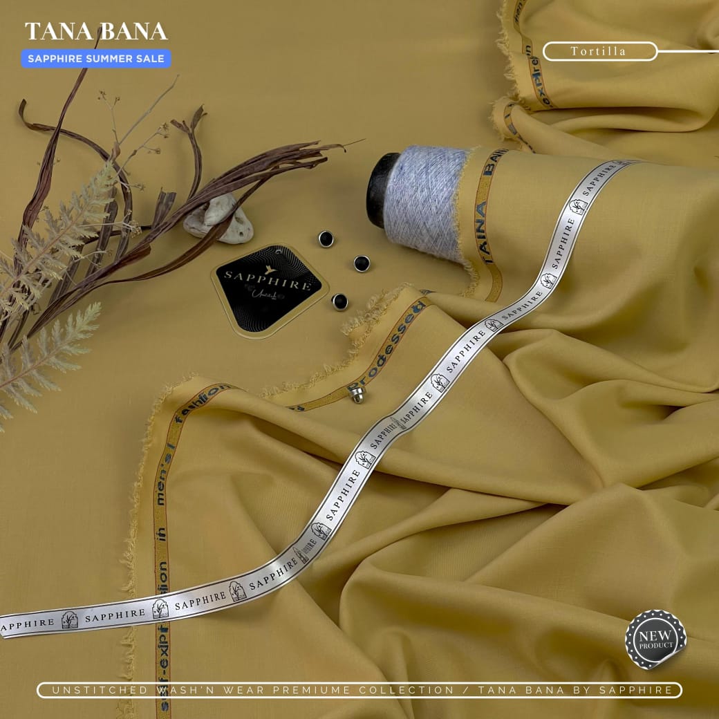 man 🇸 🇦 🇵 🇵 🇭 🇮 🇷 🇪  ( TANA BANA ) Wash'n Wear Fabric  Soft & Superb SUMMER COLLECTION FABRIC