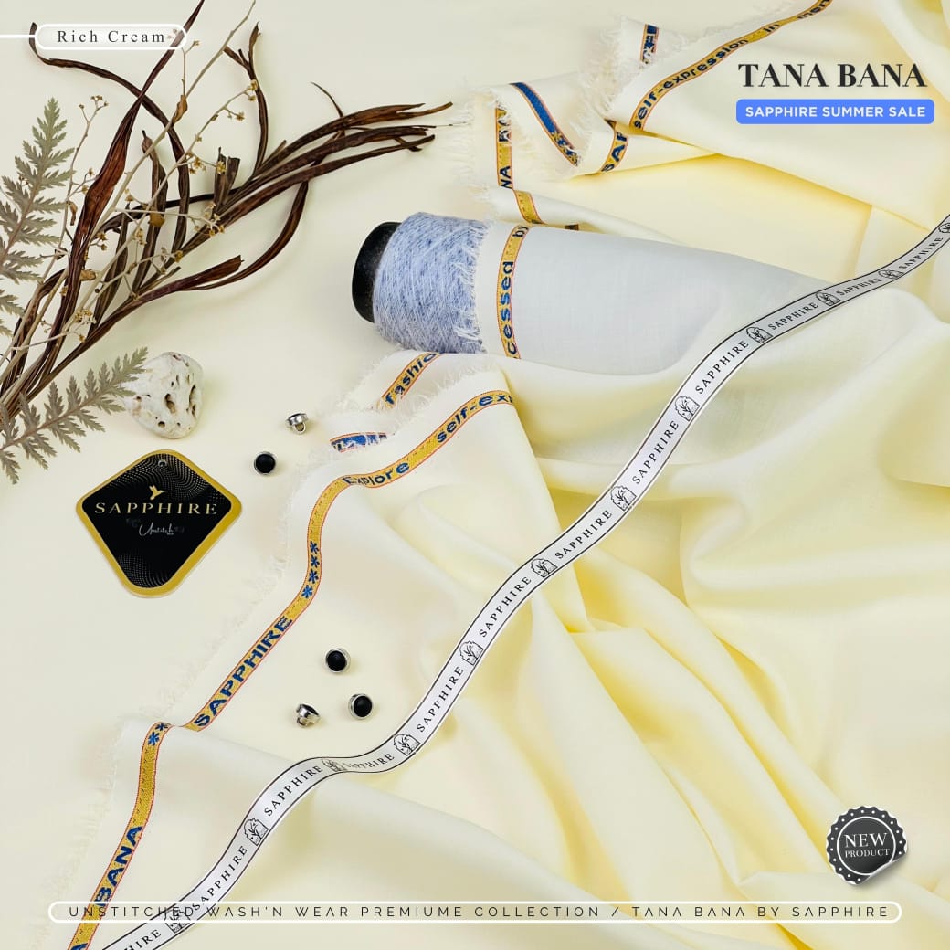man 🇸 🇦 🇵 🇵 🇭 🇮 🇷 🇪  ( TANA BANA ) Wash'n Wear Fabric  Soft & Superb SUMMER COLLECTION FABRIC
