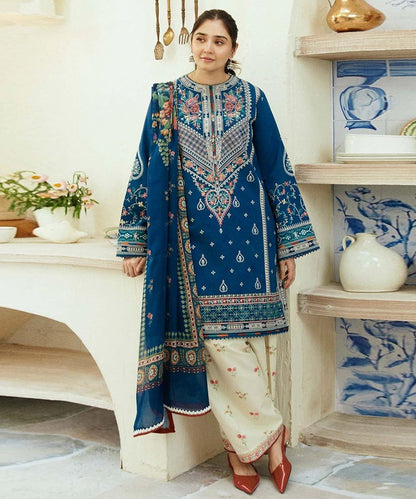 3pc COCO 🟨 CATEGORY : DHANAK 3PC EMBROIDERED