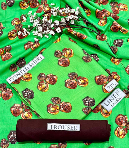 2pc  LINEN PRINTED COLLECTION