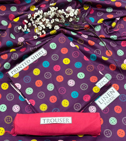 2pc  LINEN PRINTED COLLECTION