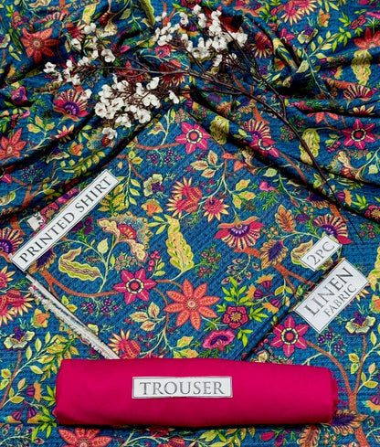 2pc  LINEN PRINTED COLLECTION