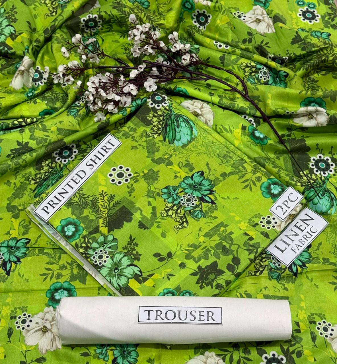 2pc  LINEN PRINTED COLLECTION