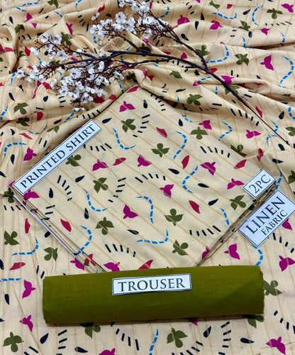 2pc  LINEN PRINTED COLLECTION