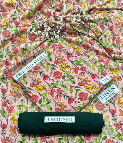 2pc  LINEN PRINTED COLLECTION